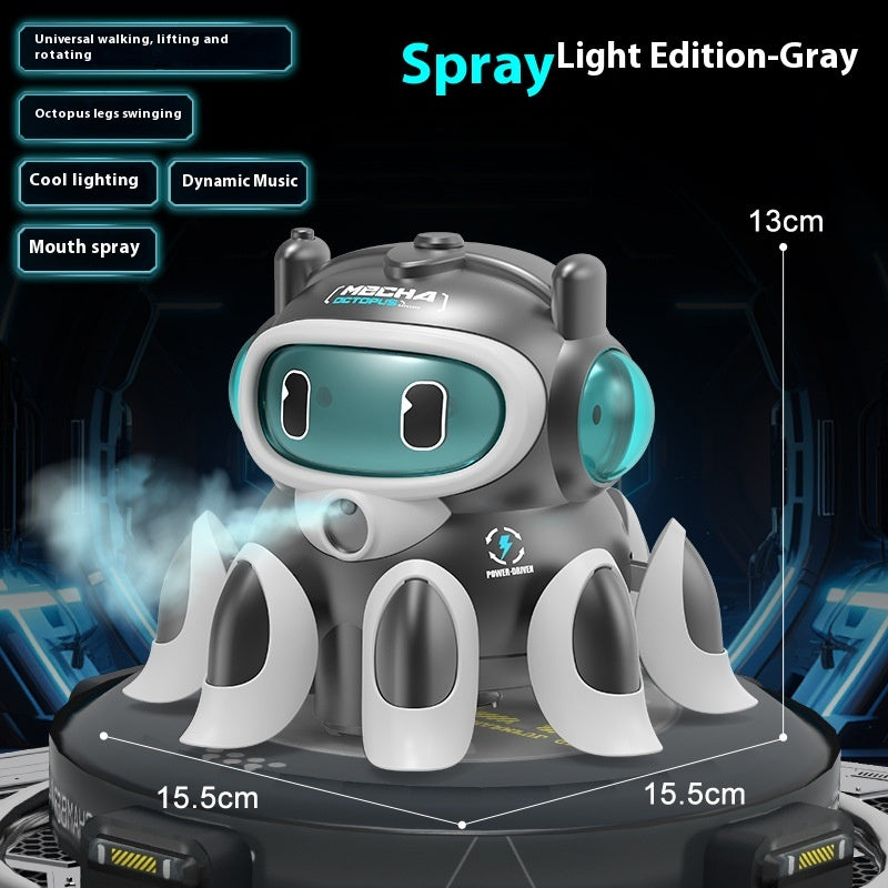 Sound Electric Induction Mechanical Octopus Toy