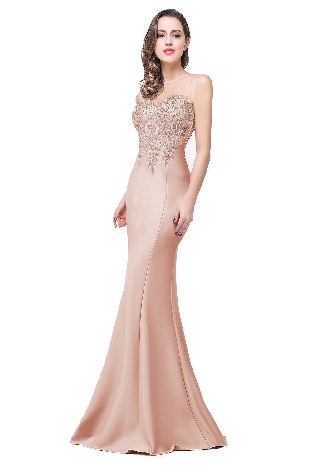 Fishtail Bride Toast Costume Polyester Fiber