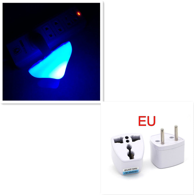 Mushroom LED Night Light with Sensor Warm White EU US Plug Wall Socket Lamp