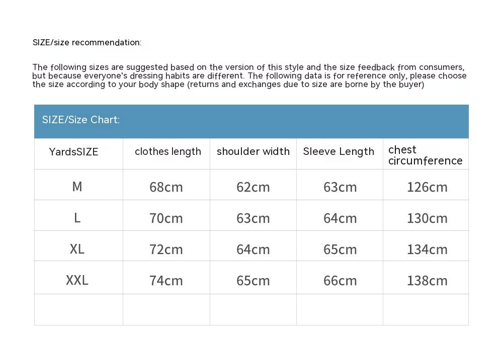 Hand-painted Outline Coat For Men