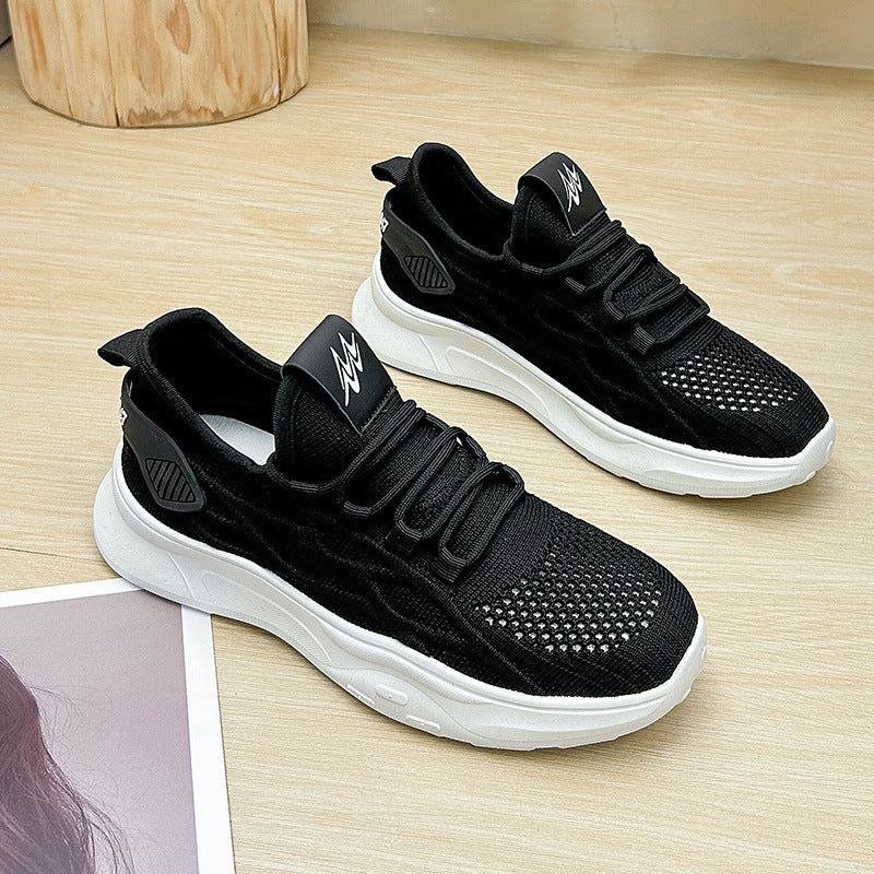 Breathable Women's Casual Sneakers Low Top Student Shoes