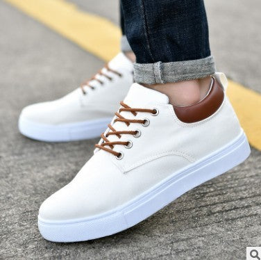 Casual Canvas Men's Winter Sneakers Flat Shoes