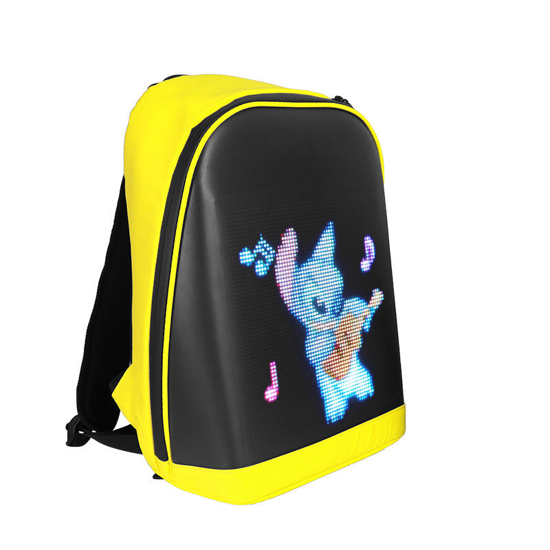 Waterproof Smart Advertising Backpack with LED Display 20-35L