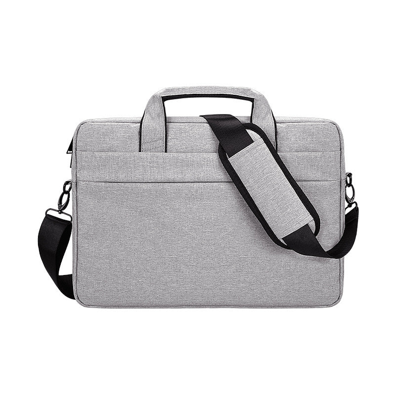 Sac à bandoulière pour ordinateur portable en tissu Oxford avec fermeture éclair