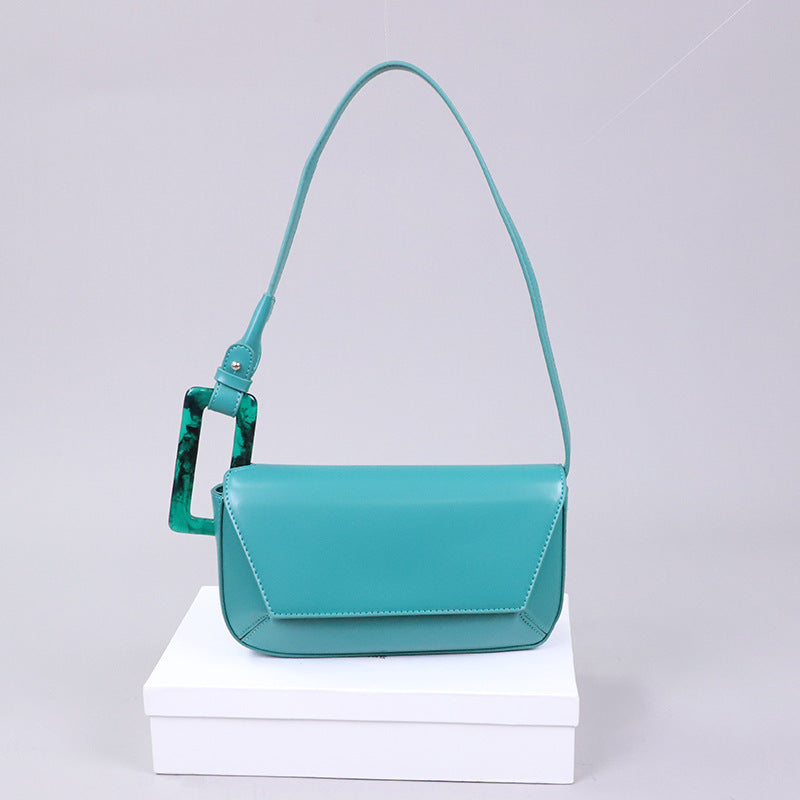 Sac à bandoulière en PU 26CM pour femme de niche française