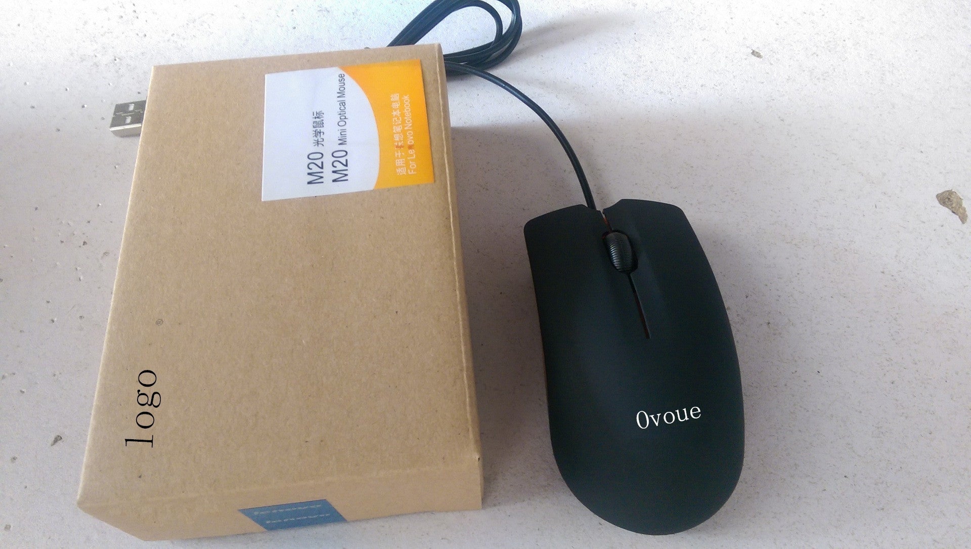 Mini Wired USB Optical Mouse 1000DPI Compact Ergonomic