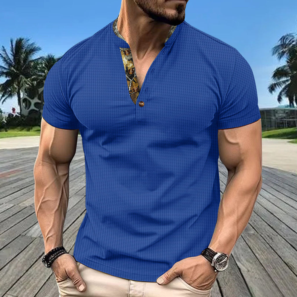 Men's Large Size Casual Polo Shirt