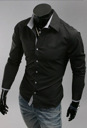 Plaid Casual Plus Size Men's Cotton Shirt