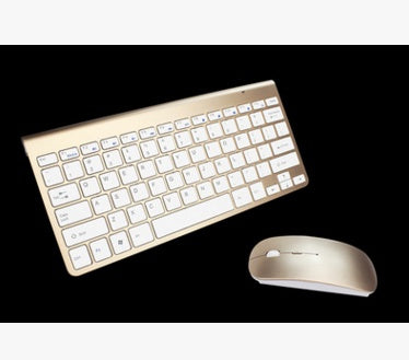 2.4G Wireless Mini Keyboard and Mouse Combo for Laptop, PC, Mac, Smart TV, PS4