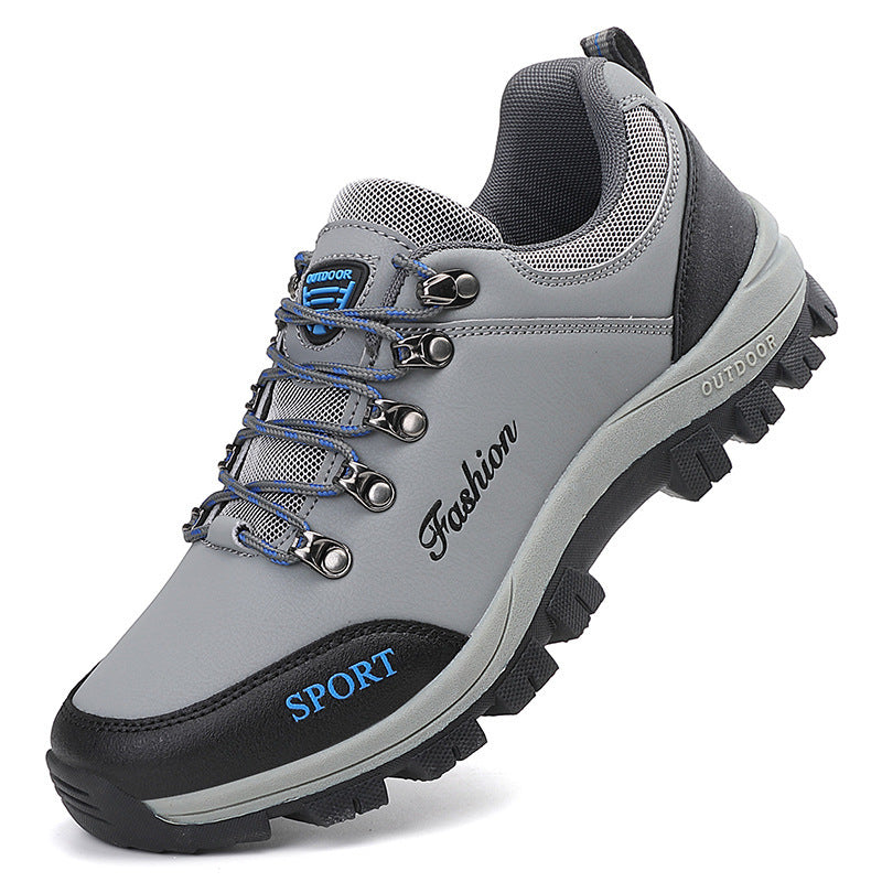 Chaussures décontractées d'extérieur antidérapantes à talon bas et coupe basse