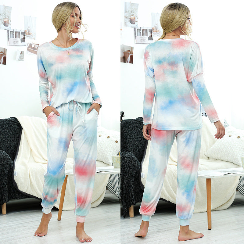 Women's Polyester Casual Printed Suit with Shirt and Pants
