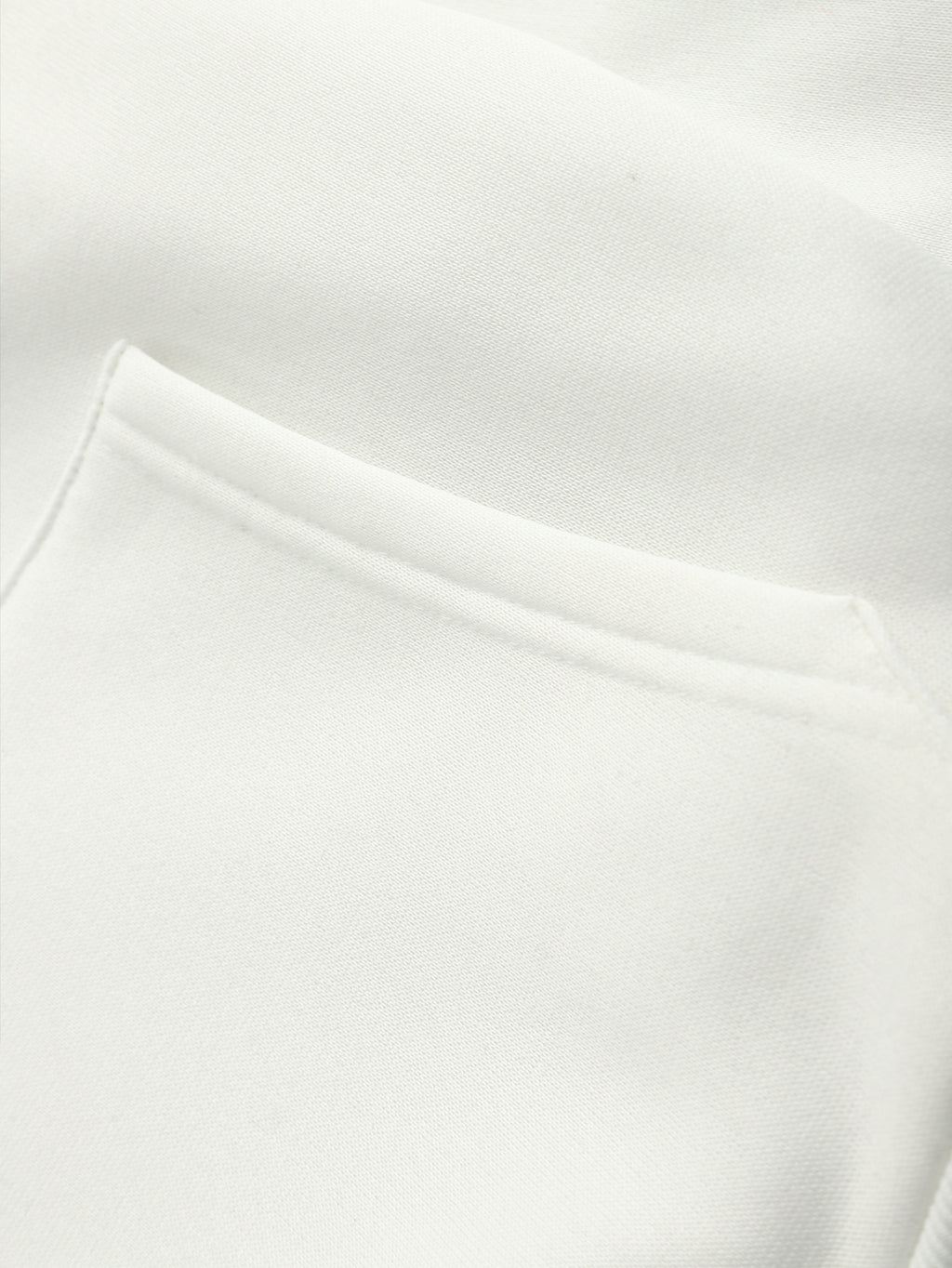 White Oversized Back Text Hoodie for Women