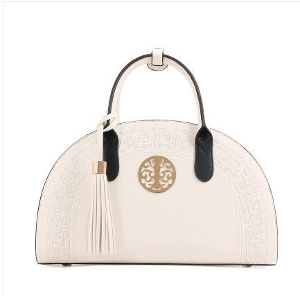 Sac à main mode femme automne hiver style national sac à bandoulière avec poignée souple