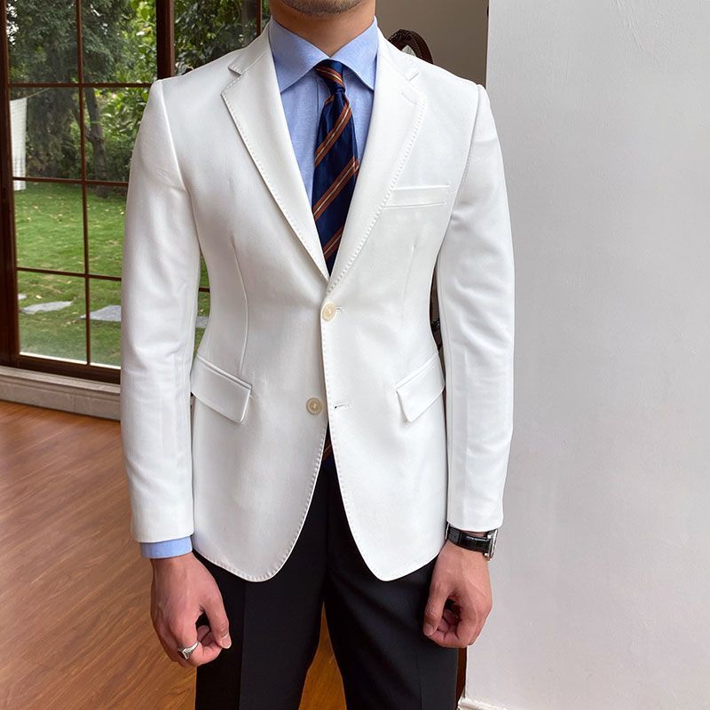 Casual Business Double Breasted Suit Jacket
