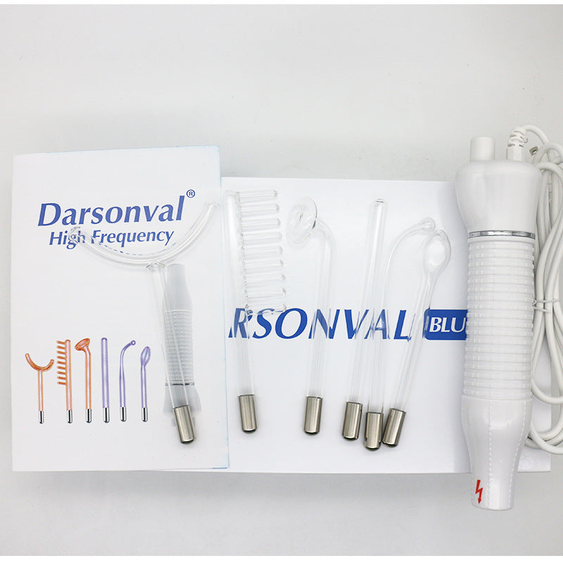High Frequency Electrotherapy Beauty Instrument with Whitening & Skin Rejuvenation, White, 29.8x19x6cm