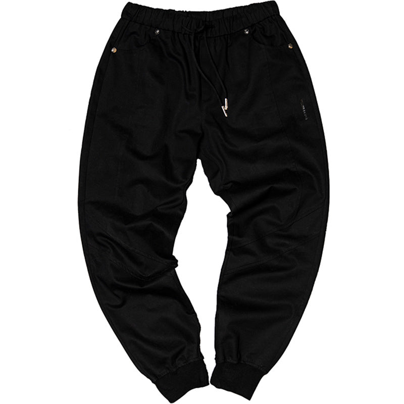 Men's Cotton Sports & Leisure Simple Restraint Pants