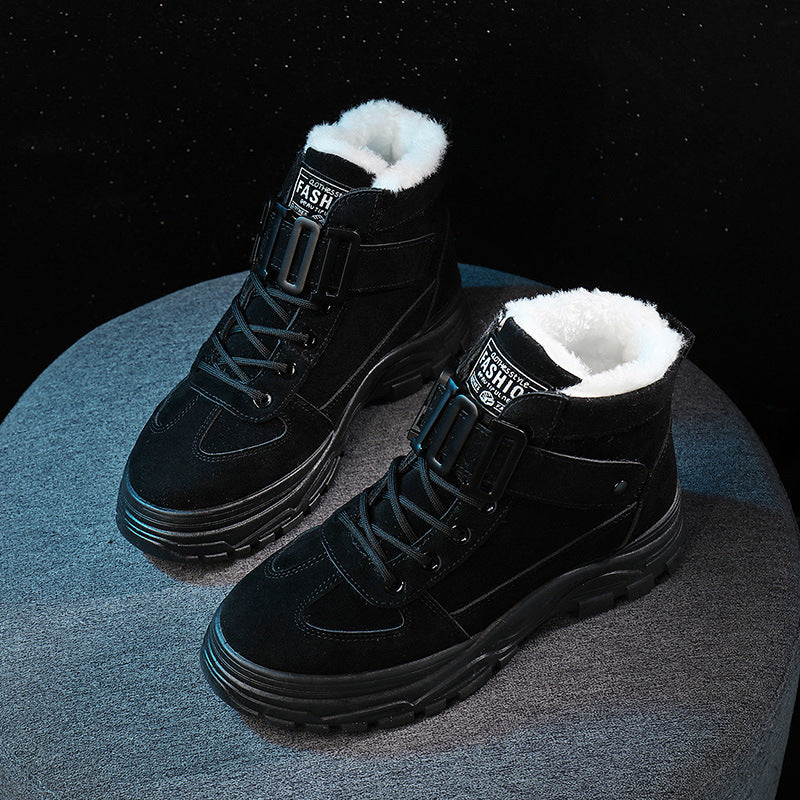 Chaussures décontractées plates en coton tendance pour étudiantes