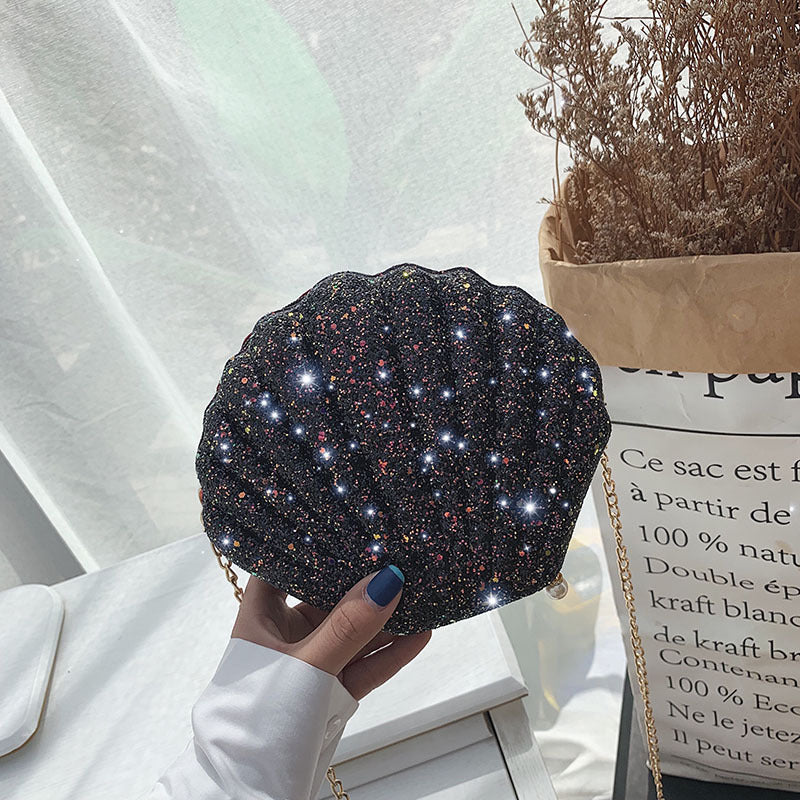 Fairy western style female red shell bag