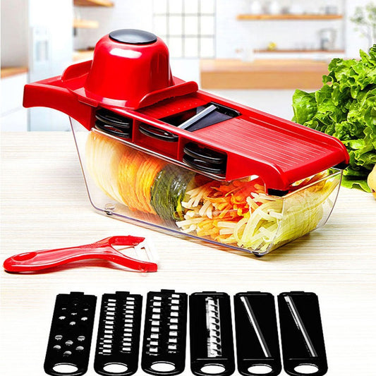 Multi-Function ABS Vegetable Chopper & Potato Shredder 32x12x11.5cm