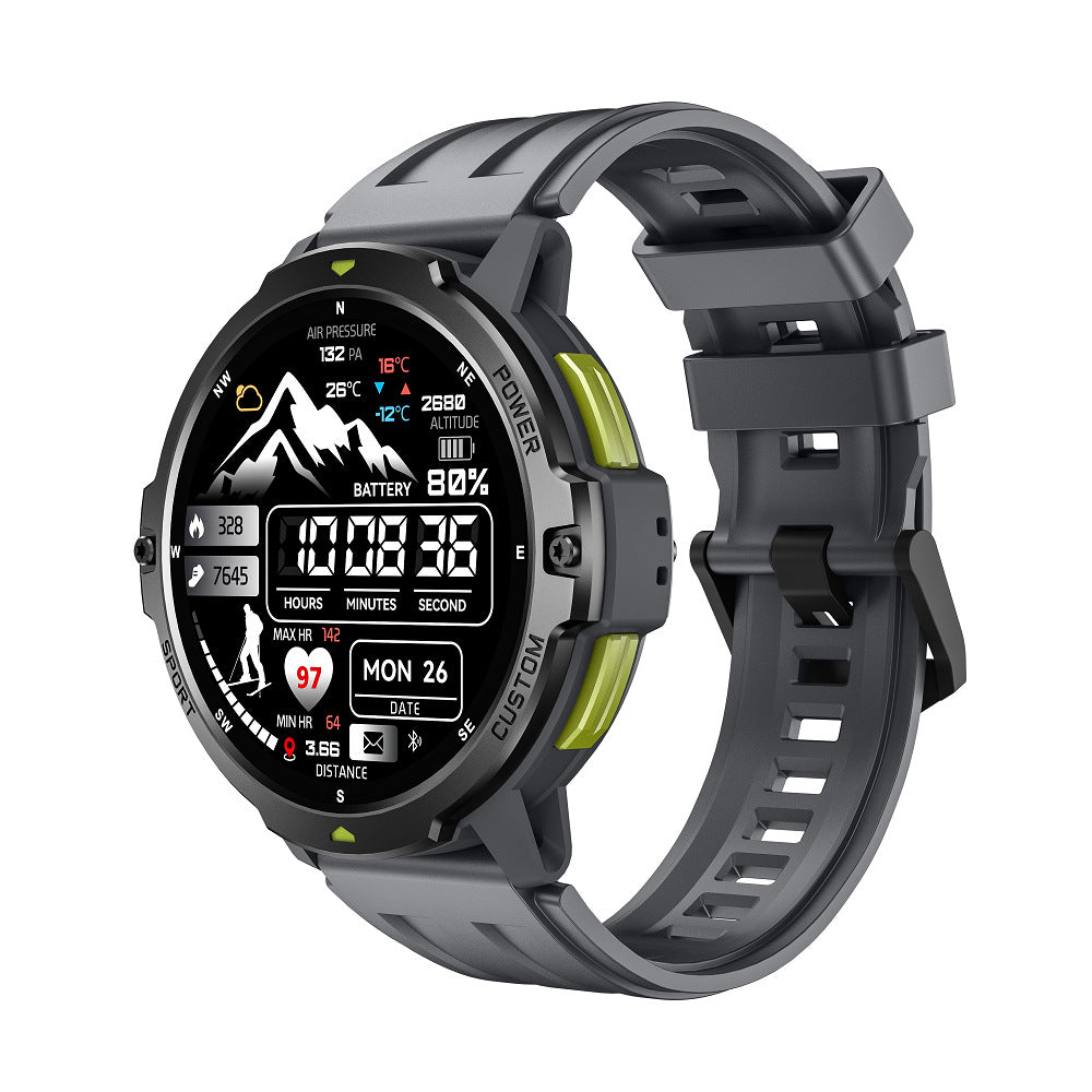Waterproof 3ATM GPS Smartwatch with Heart Rate & Sleep Monitor