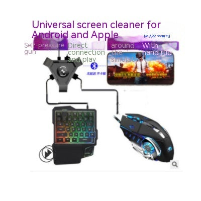 Eat Chicken Game Mouse Set USB Plastic 80x60x15mm for iOS Android