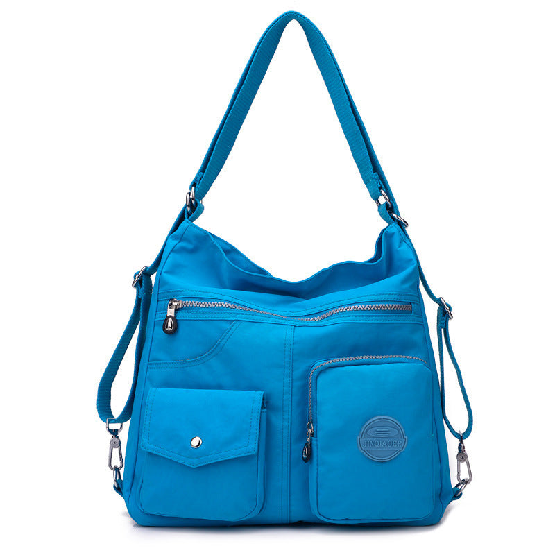 Sac fourre-tout de luxe en nylon imperméable pour femme, grand sac à bandoulière