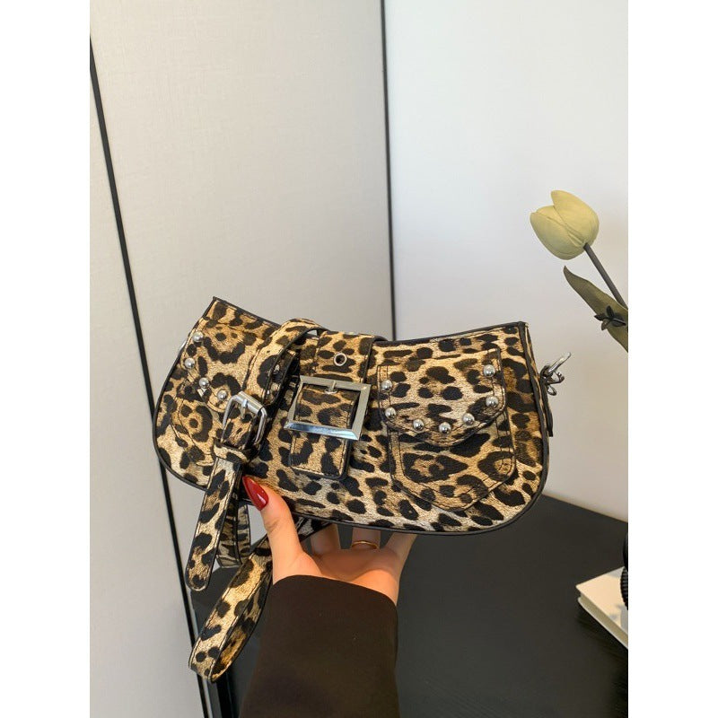 Sac bandoulière à une épaule en PU avec design niche sous le bras