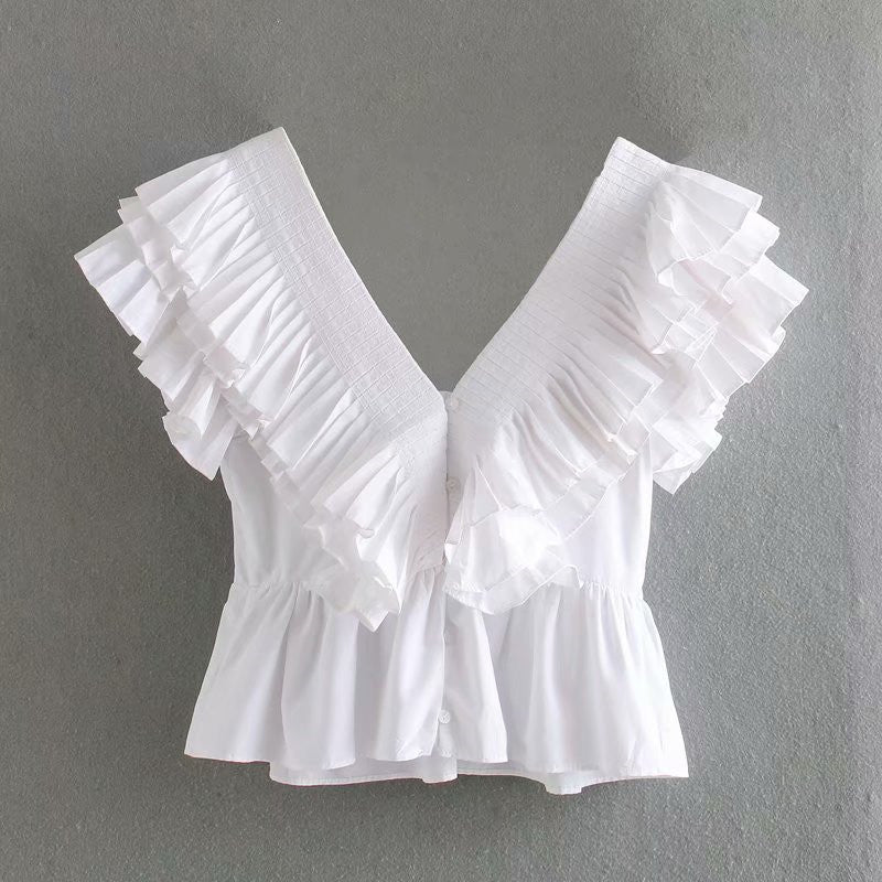Chemisier en coton pour femme TP-TG