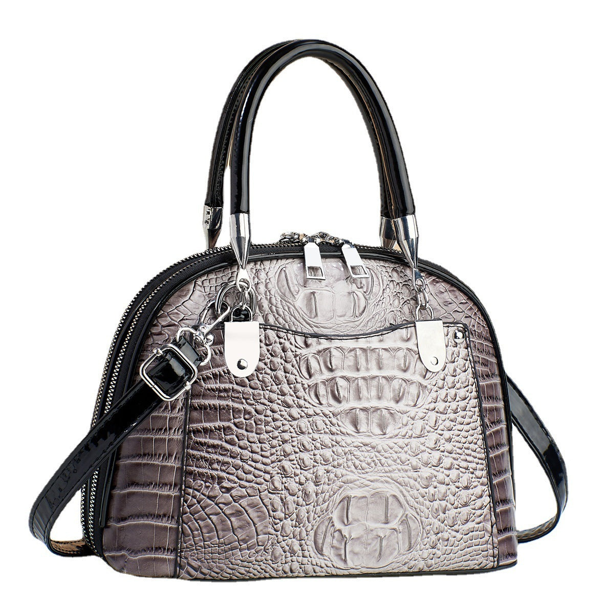 Women's Retro PU Handbag 25x12x20cm Crossbody Bag