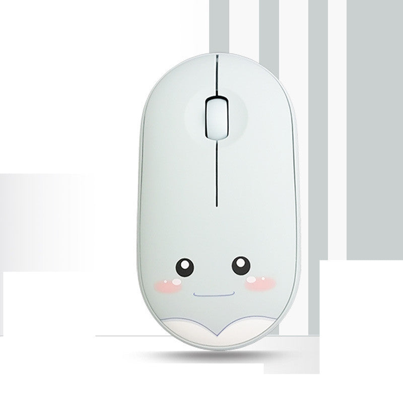 Factory Wholesale Wireless Mouse Cute Bluetooth Dual Mode Mute