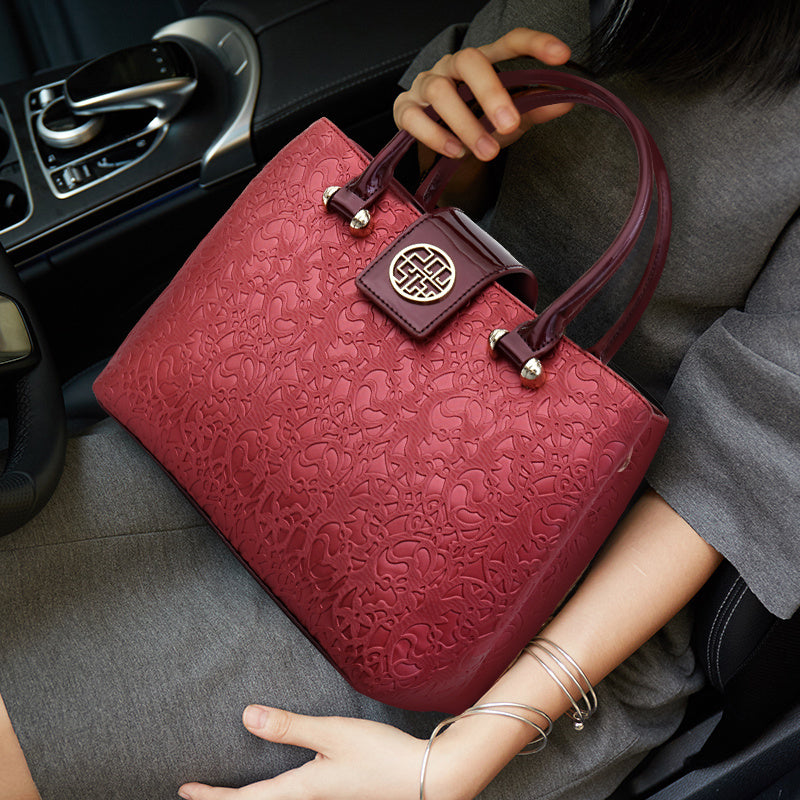 Sacoche Élégante pour Femme – Sac à Main pour Maman en Cuir PU, 21x30x13cm, Plusieurs Couleurs