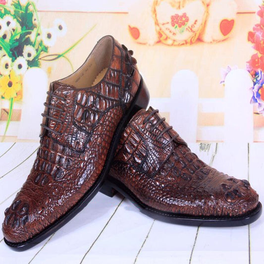 Shining Men's Dress Fashion Leather Shoes