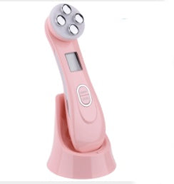 Advanced LED light therapy and RF (radio frequency) beauty tool designed to tighten skin, reduce wrinkles, and boost collagen production.