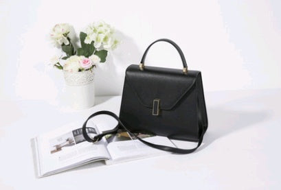 Spring Summer Portable Leather Shoulder Messenger Handbag