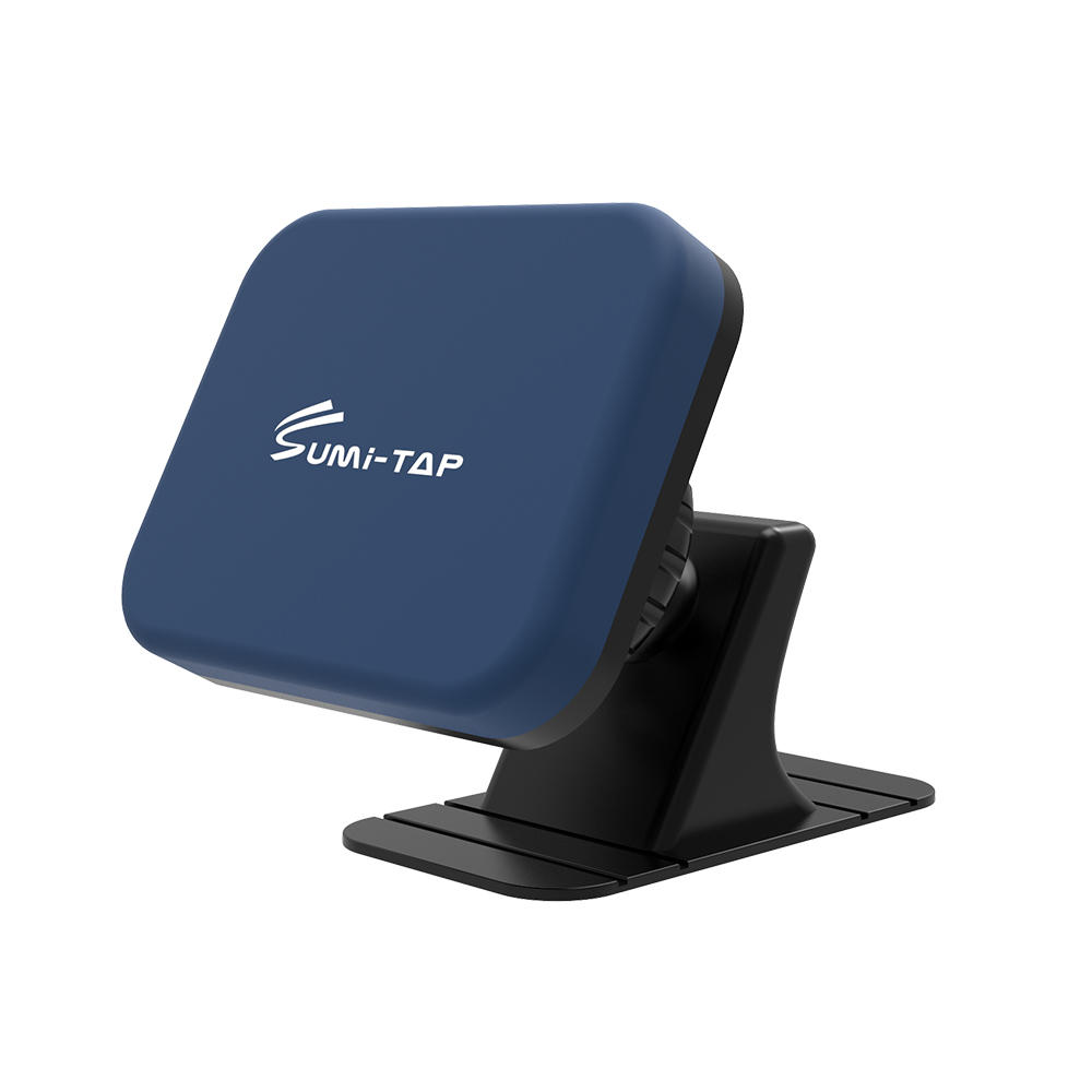 Magnetic Car Phone Holder with Nylon Base and Silicone Surface