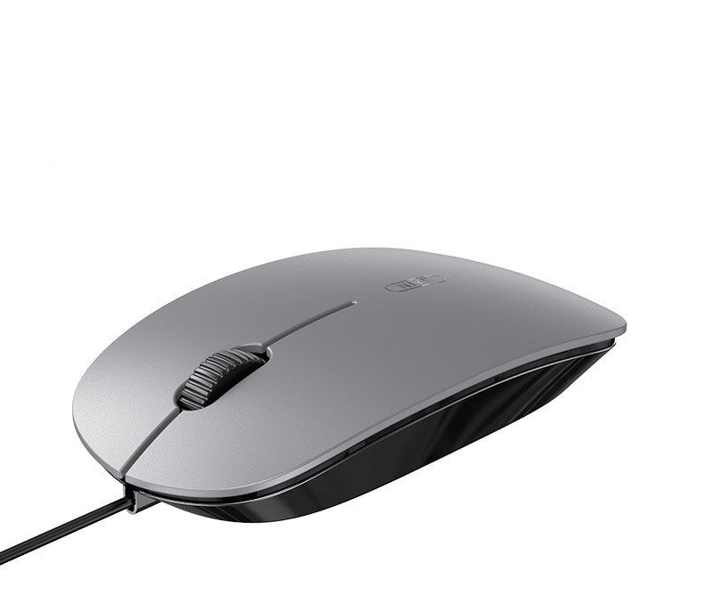 Ultra-Thin Wired Optical Sliding Mouse 1000DPI 4-Key