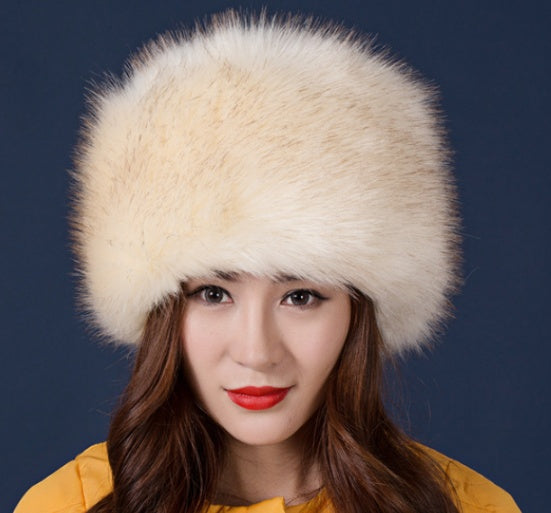 Chapeau Dôme Mixte Renard Fourrure Lei Feng