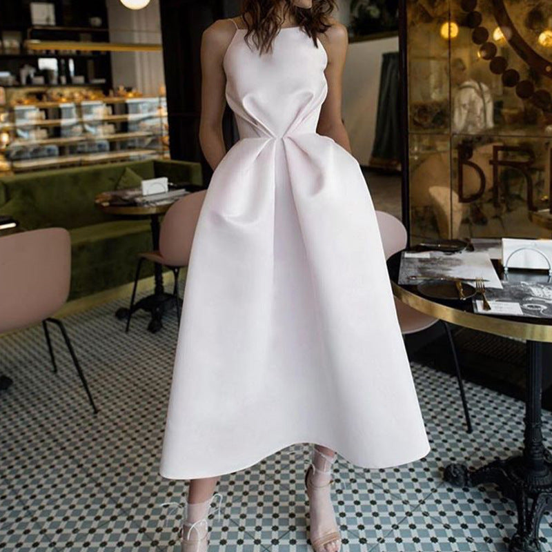 Robes de Soirée Tendance en Fibre de Polyester