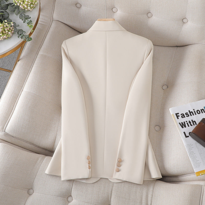 Veste de tailleur slim décontractée pour femme