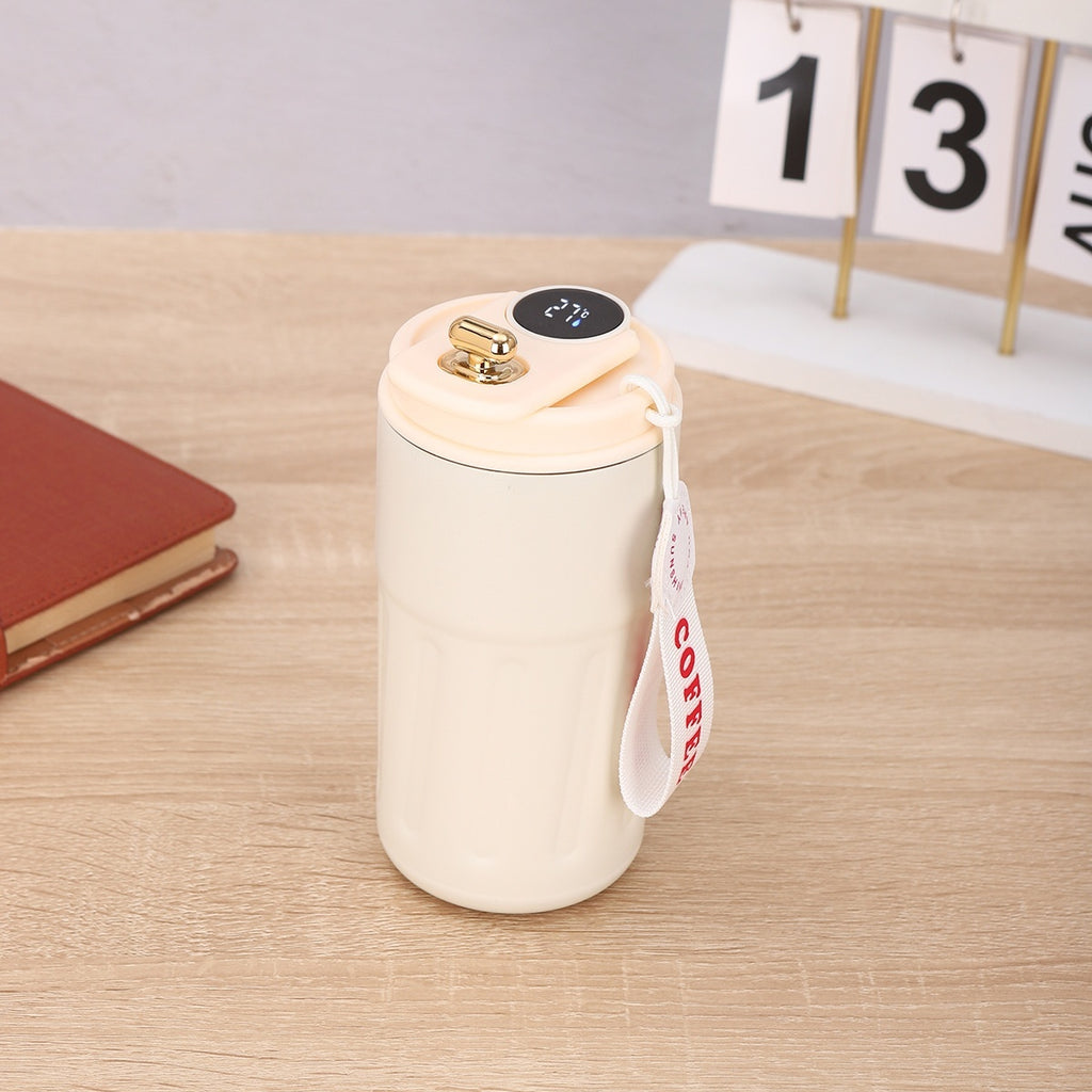 Smart Thermal Bottle 450ML with Temperature Display – Hot & Cold Insulated