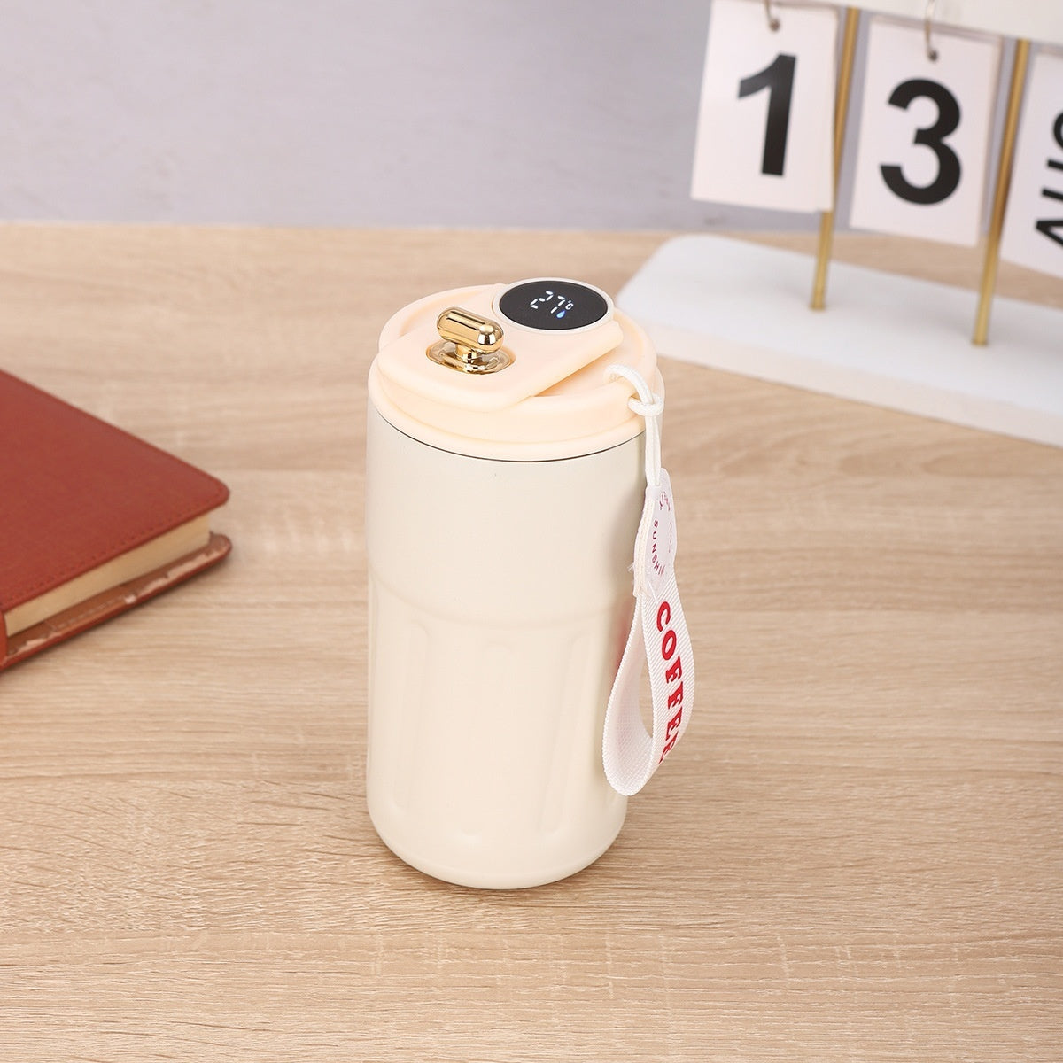 Smart Thermal Bottle 450ML with Temperature Display – Hot & Cold Insulated