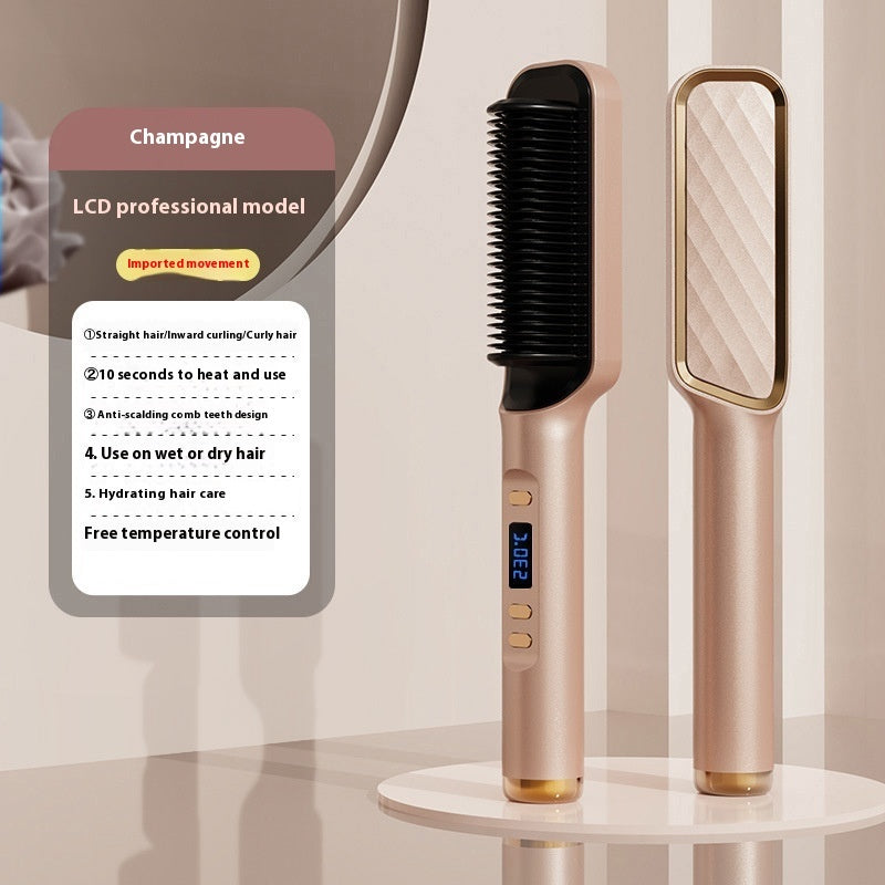 Negative Ion Hair Straightening Comb - Gentle on Hair