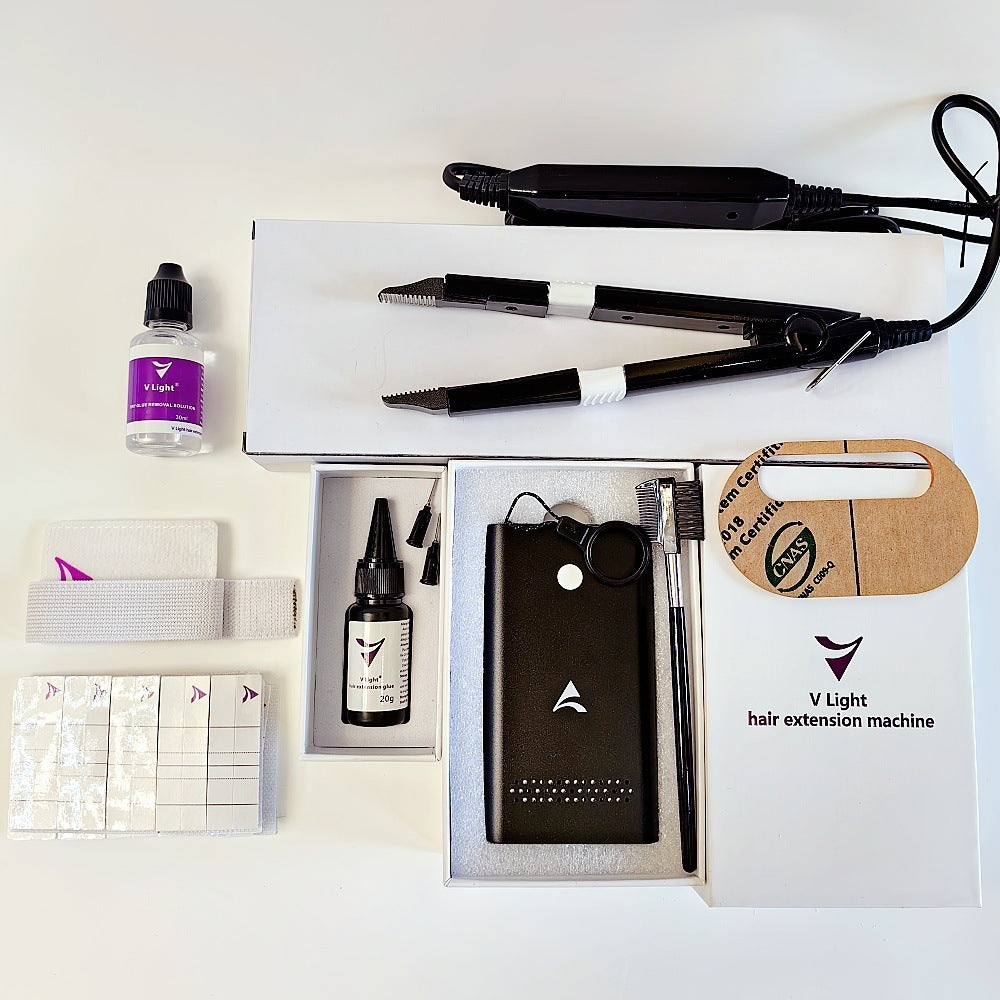 V-Light Technology Hair Extension Remover Set – Safe, Hair Protection from Damage