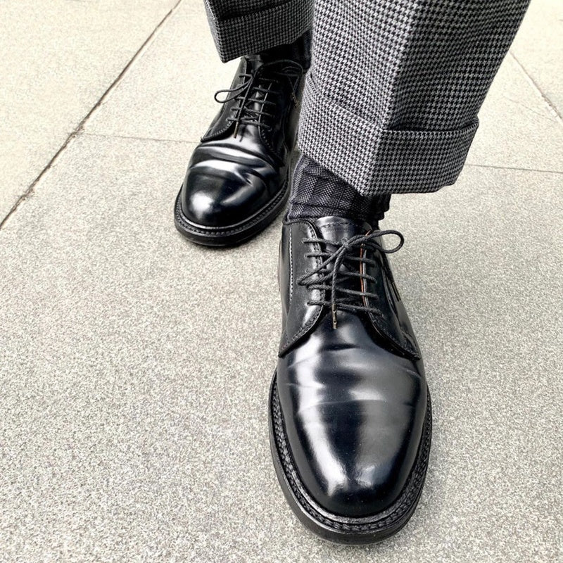 Chaussures décontractées en cuir PU à semelle en caoutchouc style rétro américain