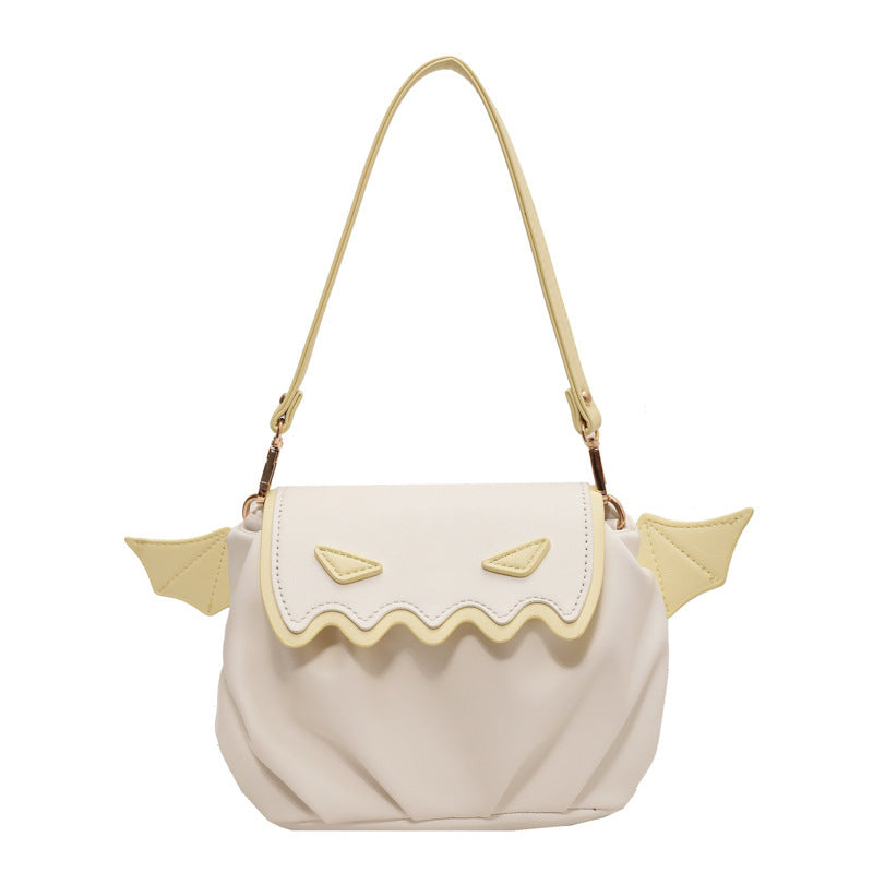 Sac bandoulière citrouille d'Halloween amusant en dessin animé PU