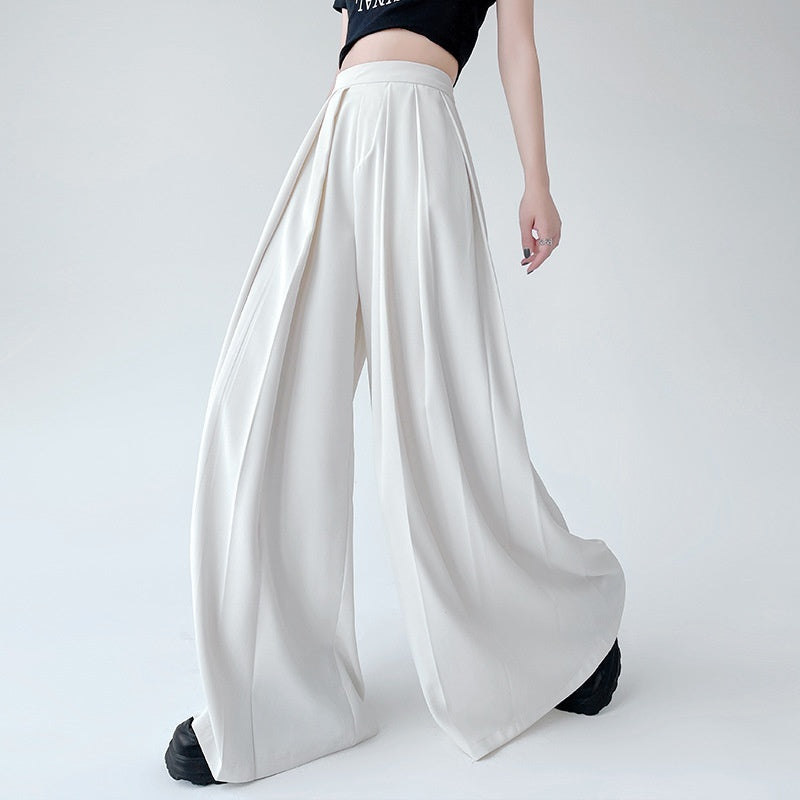 Women’s High Waist Wide Leg Slimming Suit Pants