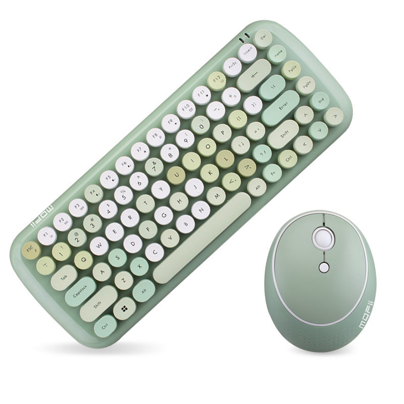 Office Mini Wireless 2.4G Keyboard and Mouse Set