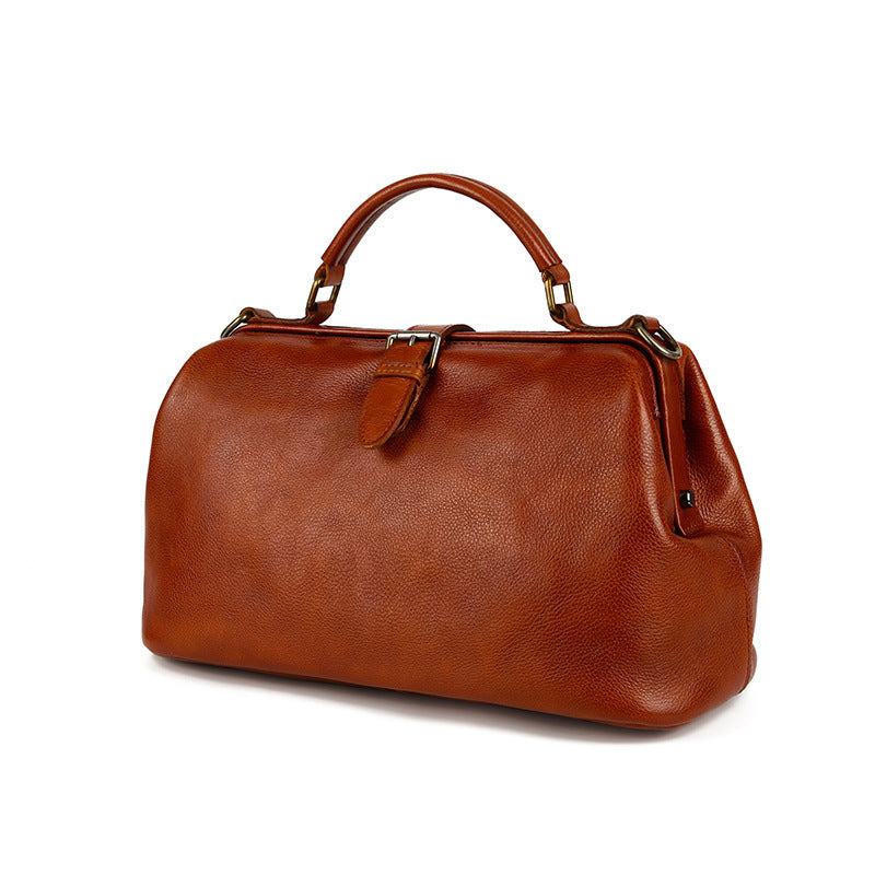 Women's Retro Genuine Leather Versatile Handbag