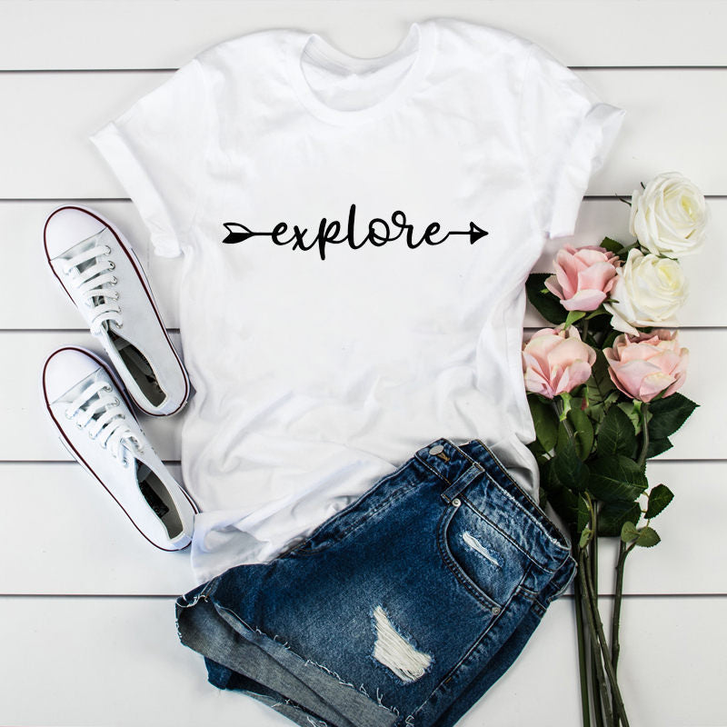 Women's Modal Double Tass Short-sleeved T-shirt