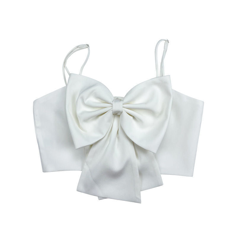 Sweet Outside Wearing A Small Sling Net Red New